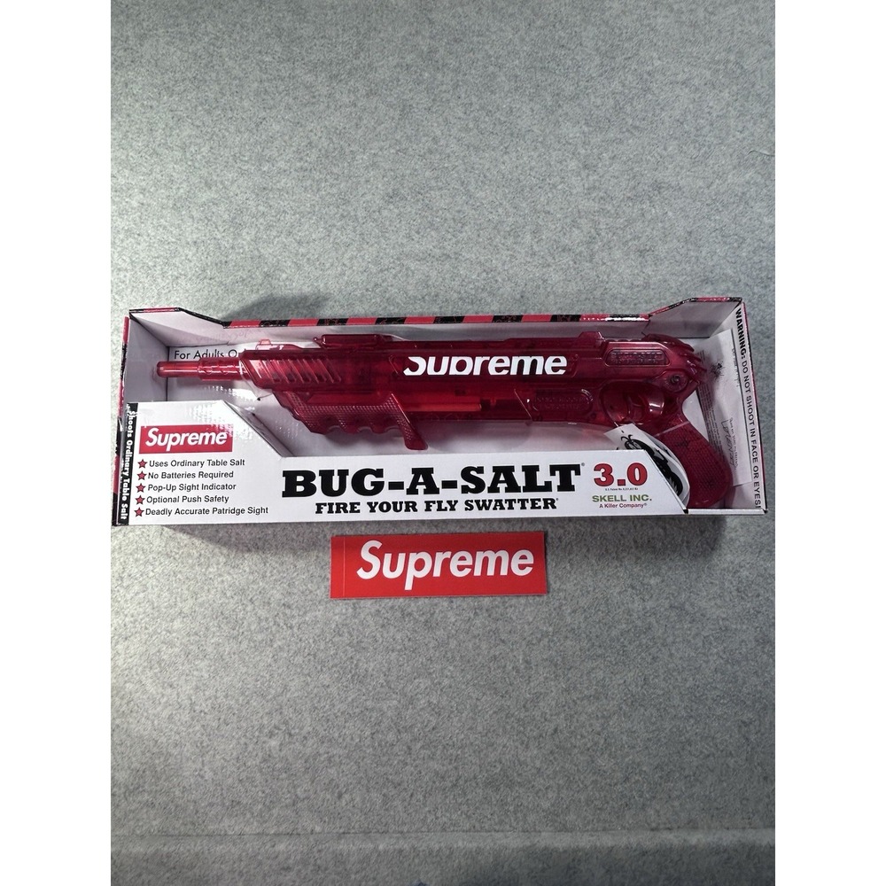 Supreme Bug-A-Salt 3.0 Red Salt Gun Novelty Insect Bug Killer for Bugs New